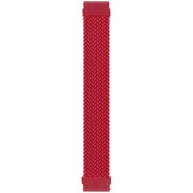 Microsonic Amazfit GTS 4 Mini Braided Solo Loop Band Kırmızı 155 mm Medium Kordon