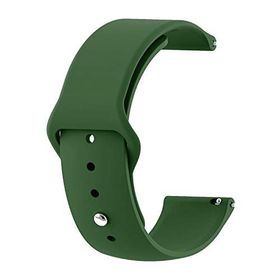 Microsonic Amazfit GTS 4 Mini Silicone Sport Band Koyu Yeşil Kordon