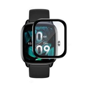 Microsonic Amazfit GTS 4 Mini Tam Kaplayan Siyah Nano Cam Ekran Koruyucu