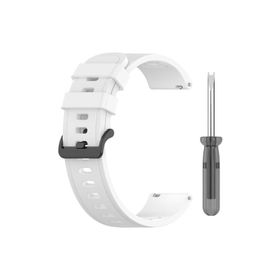 Microsonic Amazfit Neo Silicone Sport Band Beyaz Kordon