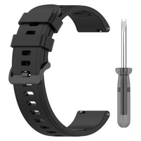 Microsonic Amazfit Neo Silicone Sport Band Siyah Kordon