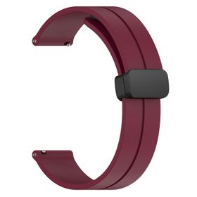 Microsonic Amazfit Pace 2 Stratos Line Bordo Ribbon Kordon