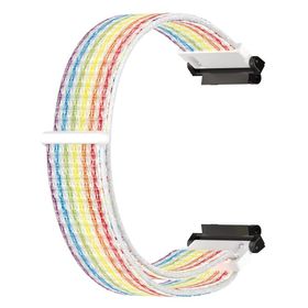 Microsonic Amazfit T-Rex 2 Hasırlı Woven Sport Loop Pride Edition Kordon