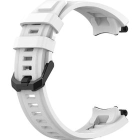 Microsonic Amazfit T-Rex 2 Silicone Sport Band Beyaz Kordon