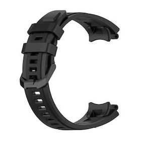 Microsonic Amazfit T-Rex 2 Silicone Sport Band Siyah Kordon