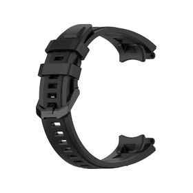 Microsonic Amazfit T-Rex 2 Silicone Sport Band Siyah Kordon