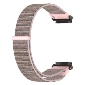 Microsonic Amazfit T-Rex 2 Woven Sport Loop Rose Gold Hasırlı Kordon