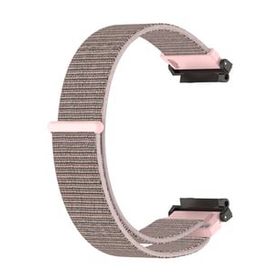 Microsonic Amazfit T-Rex 2 Woven Sport Loop Rose Gold Hasırlı Kordon