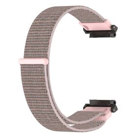 Microsonic Amazfit T-Rex 2 Woven Sport Loop Rose Gold Hasırlı Kordon