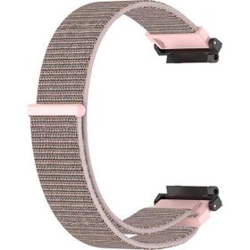 Microsonic Amazfit T-Rex 2 Woven Sport Loop Rose Gold Hasırlı Kordon
