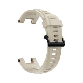 Microsonic Amazfit T-Rex Pro Silicone Sport Band Bej Kordon