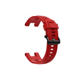 Microsonic Amazfit T-Rex Pro Silicone Sport Band Kırmızı Kordon