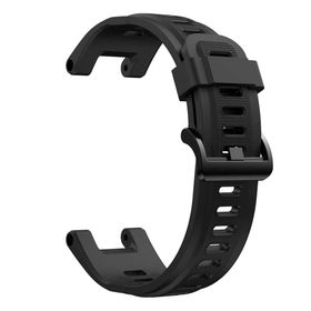 Microsonic Amazfit T-Rex Pro Silicone Sport Band Siyah Kordon