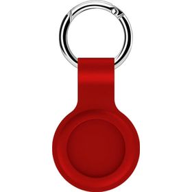 Microsonic Apple Air Tag Liquid Silicone Protective Case Kırmızı Kılıf