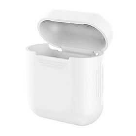Microsonic Apple AirPods Mat Silikon Beyaz Kılıf