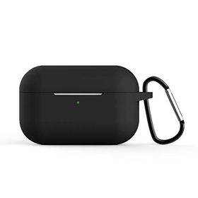 Microsonic Apple AirPods Pro Askılı Mat Silikon Siyah Kılıf