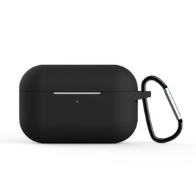 Microsonic Apple AirPods Pro Askılı Mat Silikon Siyah Kılıf