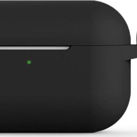 Microsonic Apple AirPods Pro Askılı Mat Silikon Siyah Kılıf