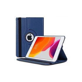 Microsonic Apple iPad 10.2'' 7. Nesil 360 Rotating Stand Deri Lacivert Kılıf