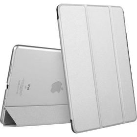Microsonic Apple Ipad 10.2" 9. Nesil (A2602-A2604-A2603-A2605) Gümüş Smart Case ve Arka Kılıf