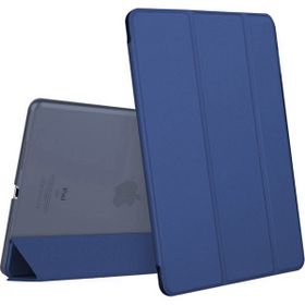 Microsonic Apple iPad 10.2 9. Nesil A2602-A2604-A2603-A2605 Smart Case ve Lacivert Arka Kılıf
