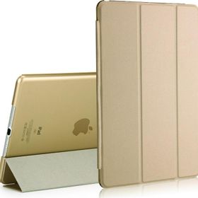 Microsonic Apple Ipad 9.7 2017 Gold Smart Case Ve Arka Kılıf