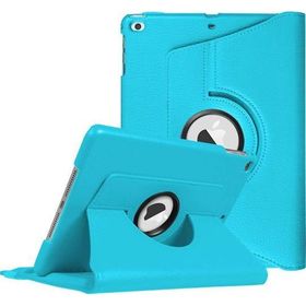 Microsonic Apple Ipad 9.7 2018 Mavi 360 Dönerli Stand Deri Kılıf