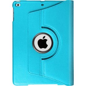 Microsonic Apple Ipad 9.7 2018 Mavi 360 Dönerli Stand Deri Kılıf