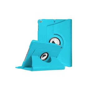 Microsonic Apple Ipad 9.7 2018 Mavi 360 Dönerli Stand Deri Kılıf