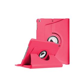 Microsonic Apple Ipad 9.7 2018 Pembe 360 Dönerli Stand Deri Kılıf