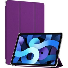 Microsonic Apple iPad Air 5.Nesil 2022 Slim Translucent Back Smart Cover Kılıf