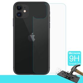Microsonic Apple Iphone 11 6.1 inç Arka Temperli Cam Ekran Koruyucu