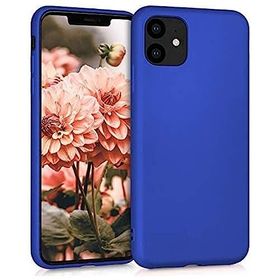 Microsonic Apple iPhone 11 6.1 inç Mat Mavi Silikon Cep Telefonu Kılıfı