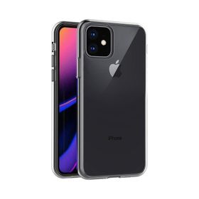 Microsonic Apple iPhone 11 6 1 Transparent Soft Beyaz Cep Telefonu Kılıfı