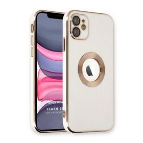 Microsonic Apple iPhone 11 Flash Stamp Beyaz Cep Telefonu Kılıfı