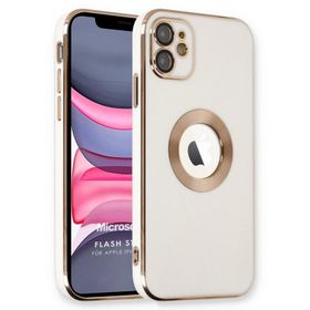 Microsonic Apple iPhone 11 Flash Stamp Gold Cep Telefonu Kılıfı