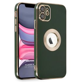 Microsonic Apple iPhone 11 Flash Stamp Gold Cep Telefonu Kılıfı