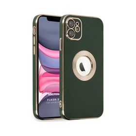 Microsonic Apple iPhone 11 Flash Stamp Gold Cep Telefonu Kılıfı