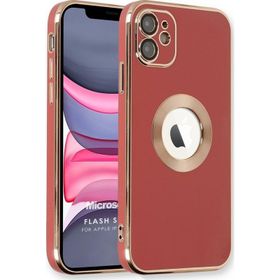 Microsonic Apple iPhone 11 Flash Stamp Gold Cep Telefonu Kılıfı