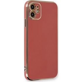 Microsonic Apple iPhone 11 Olive Plated KırmızıCep Telefonu Kılıfı