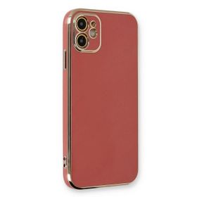 Microsonic Apple iPhone 11 Olive Plated KırmızıCep Telefonu Kılıfı