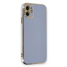 Microsonic Apple iPhone 11 Olive Plated Lavanta Grisi Cep Telefonu Kılıfı