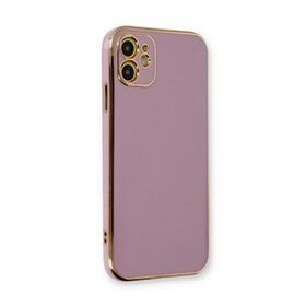 Microsonic Apple iPhone 11 Olive Plated Lila Cep Telefonu Kılıfı