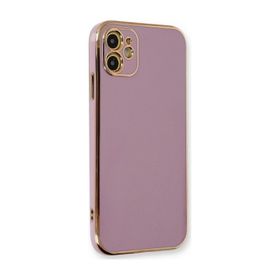 Microsonic Apple iPhone 11 Olive Plated Lila Cep Telefonu Kılıfı