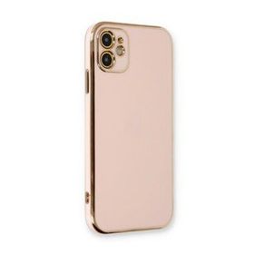Microsonic Apple iPhone 11 Olive Plated Pembe Cep Telefonu Kılıfı