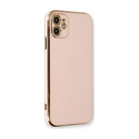 Microsonic Apple iPhone 11 Olive Plated Pembe Cep Telefonu Kılıfı