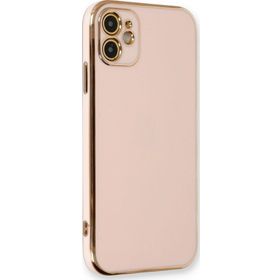 Microsonic Apple iPhone 11 Olive Plated Pembe Cep Telefonu Kılıfı