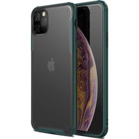 Microsonic Apple iPhone 11 Pro 5.8 inç Frosted Frame Yeşil Cep Telefonu Kılıfı
