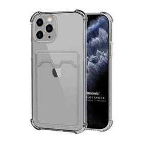 Microsonic Apple iPhone 11 Pro Max Card Slot Shock Siyah Cep Telefonu Kılıfı