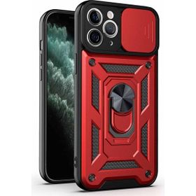 Microsonic Apple iPhone 11 Pro Max Impact Resistant Kırmızı Cep Telefonu Kılıfı